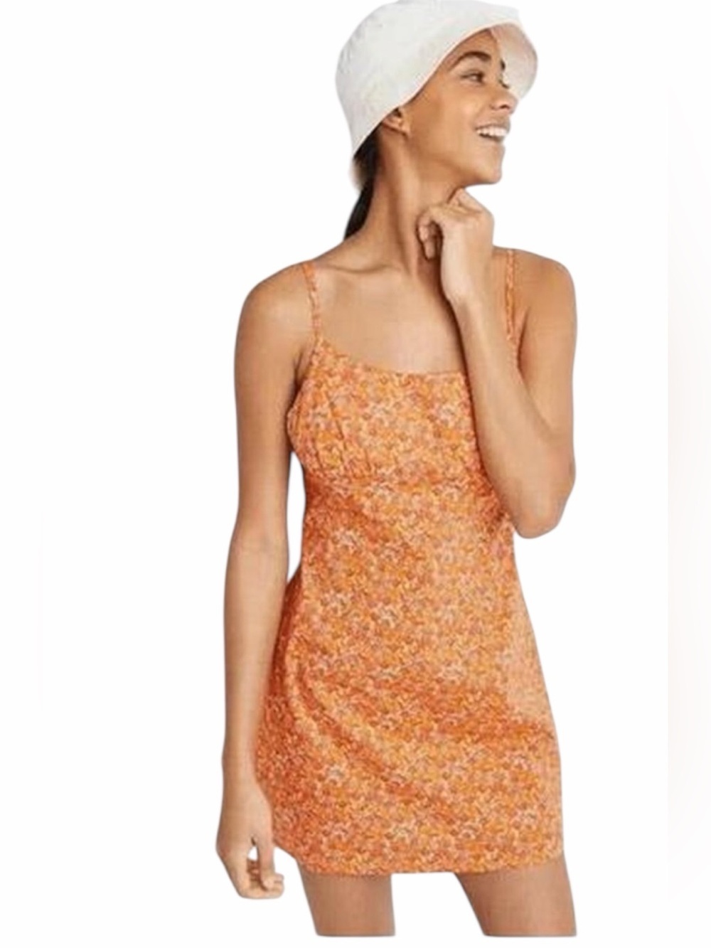 Y2K Inspired Floral/Paisley Cotton Sundress